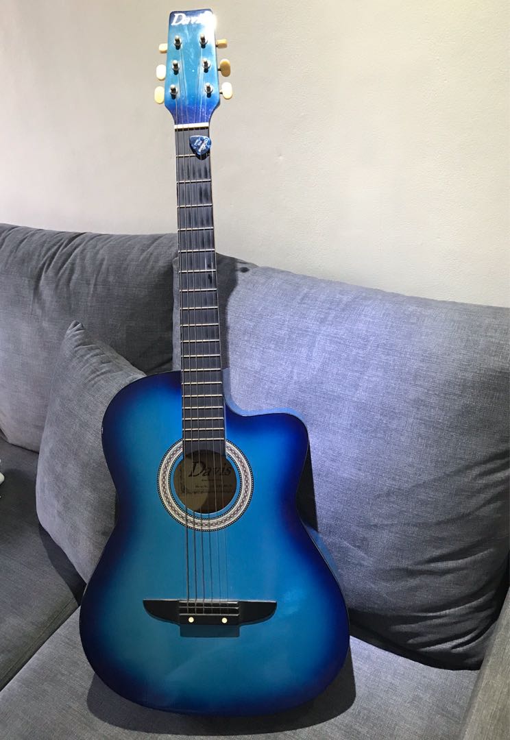 Davis Guitar Blue Hobbies Toys Music Media CDs DVDs on