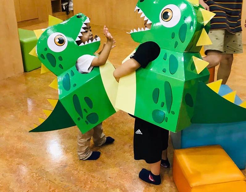 Dinosaur Giraffe Costume Babies Kids Toys Walkers On Carousell