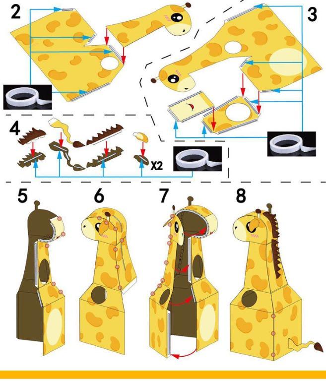 Dinosaur Giraffe Costume Babies Kids Toys Walkers On Carousell