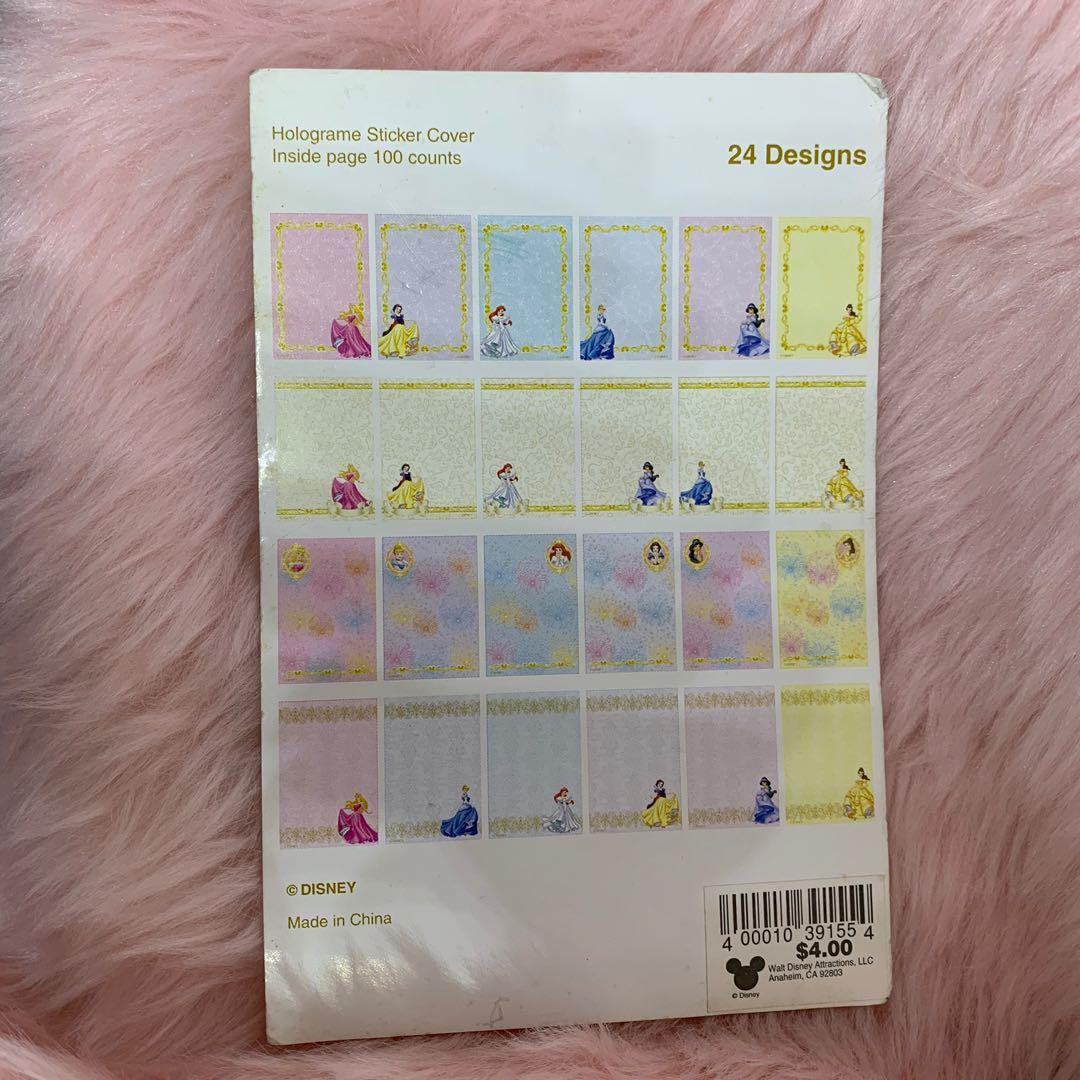 Disney Princess Notepad from Disneyland USA, Hobbies & Toys, Stationary ...