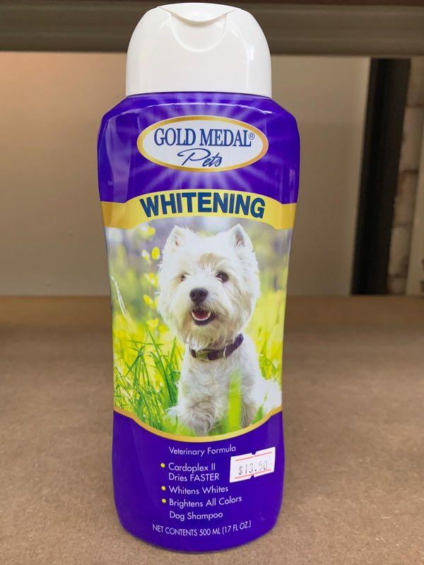 dog whitening shampoo