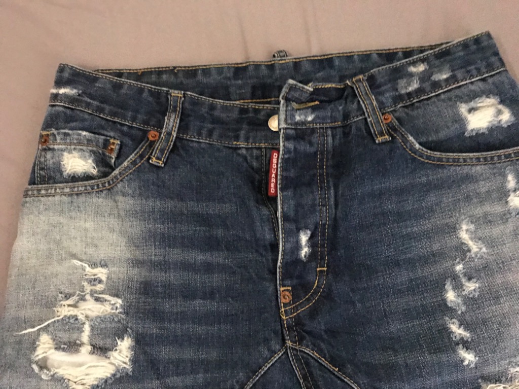 short dsquared jeans