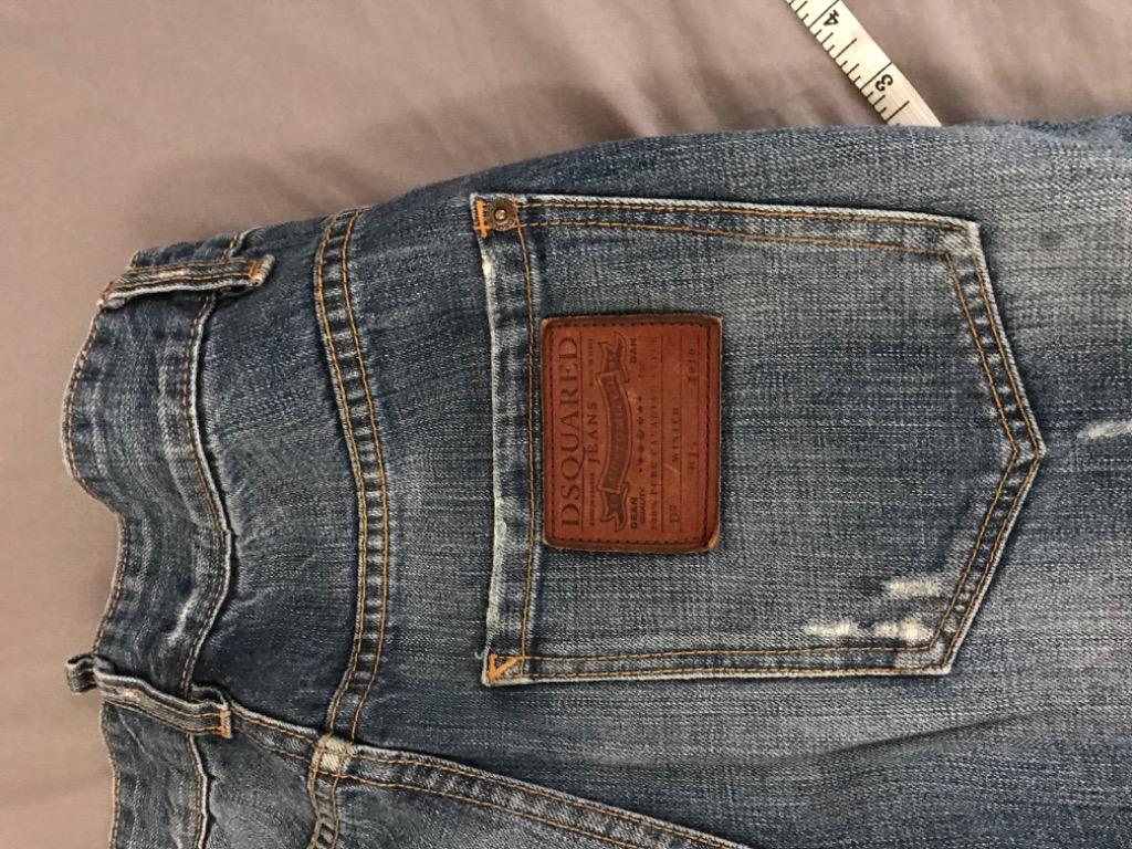 dsquared jeans size