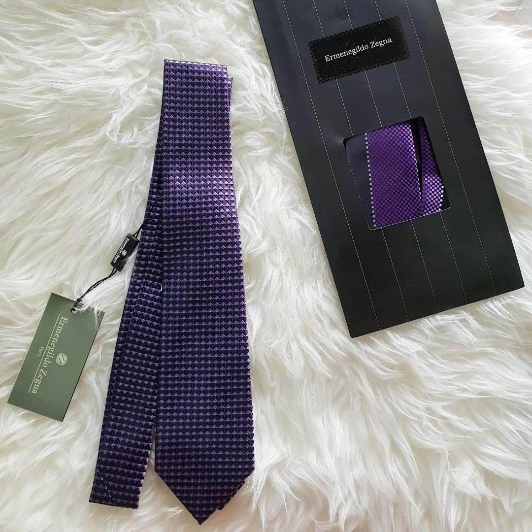 Ermenegildo Zegna Neck Tie Men S Fashion Accessories Ties Formals On Carousell