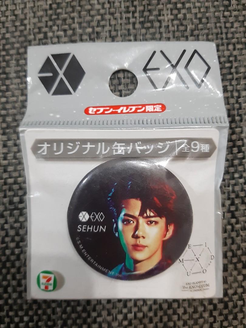 Exo Planet 3 The Exor Rdium In Japan Limited Edition Pin Badge Sehun K Wave On Carousell