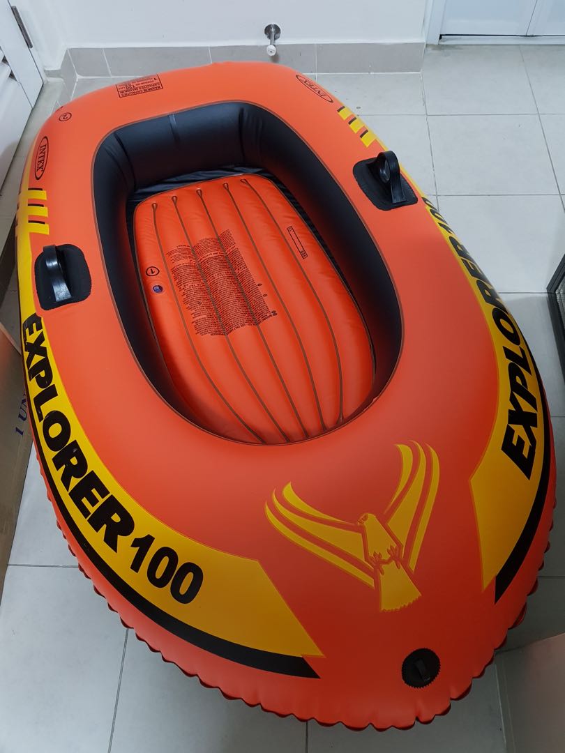 Explorer 100 Inflatable Raft Sports Other On Carousell