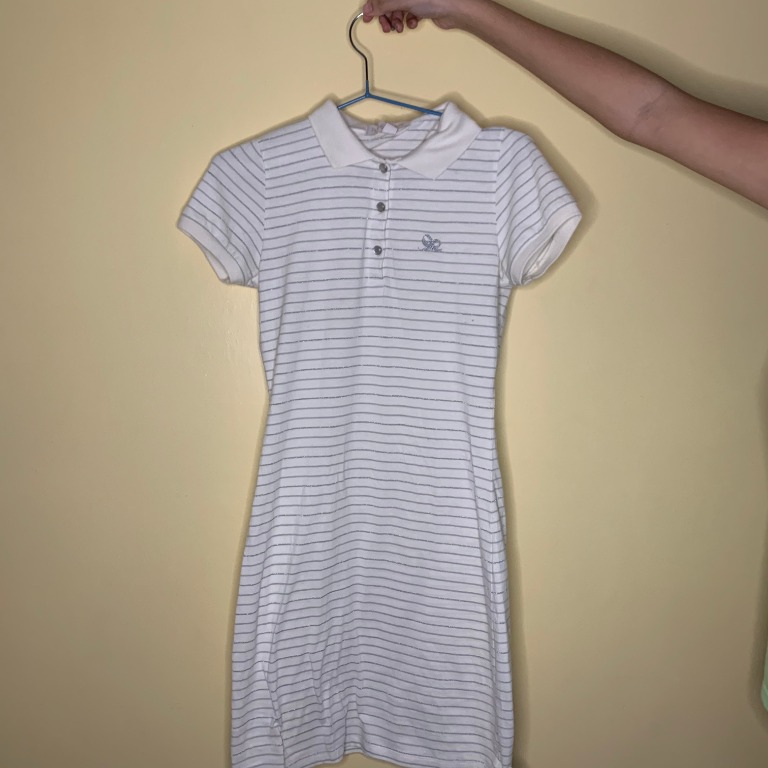 fitted polo dress