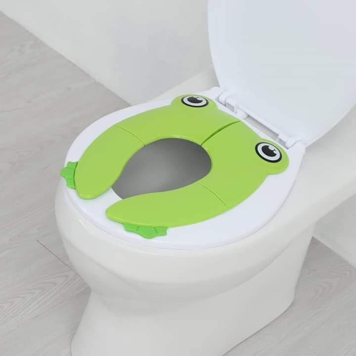 foldable toilet seat w/storage bag (Category: Bathtub & Bath Accessories) located in Manila. Submitted by ayahallinoneshop (Listing ID 1014947521, Image 2). Description: Foldable Toilet Seat Portable Baby Toilet Travel Supplies. With Storage bag 3colors.