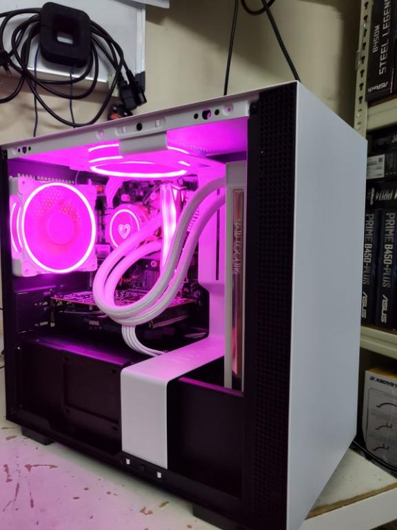  Free delivery NZXT H210 Pink focus high end gaming pc 