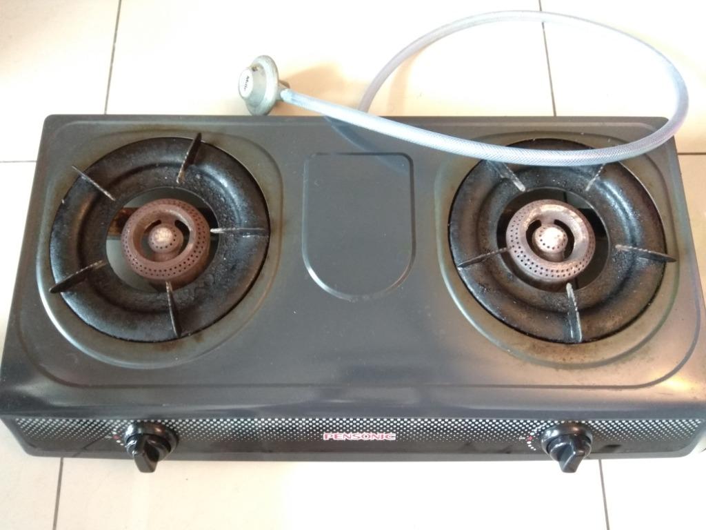 All 4 In 1 Gas Stove Cooker Dapur Gas Regulator Gas Tube