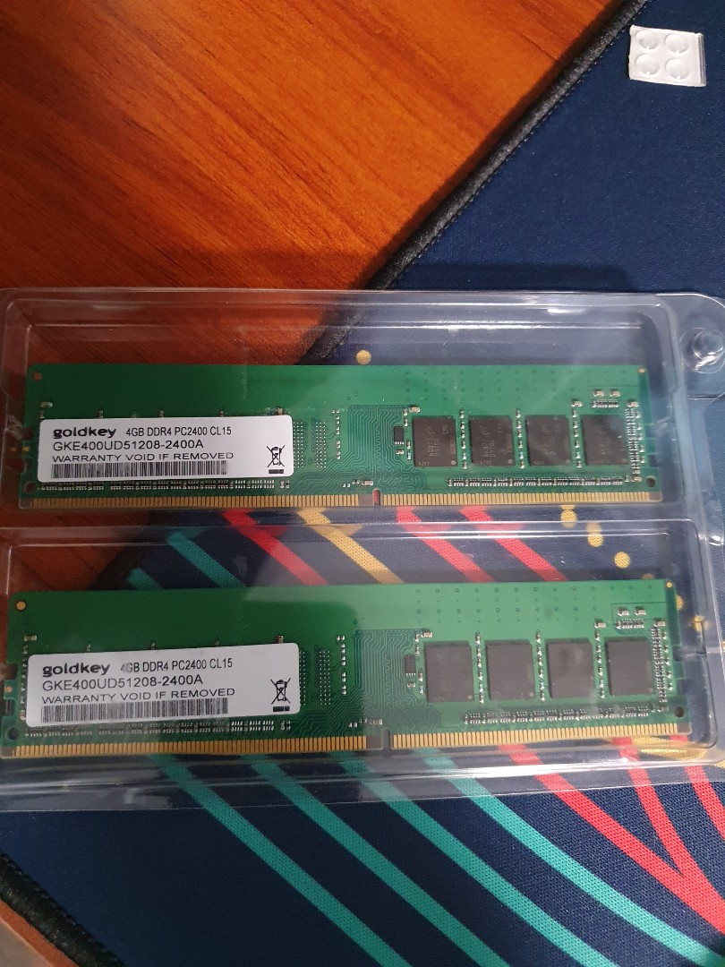 Goldkey 4gb DDR4 2400Mhz CL15 ram, Computers & Tech, Parts ...