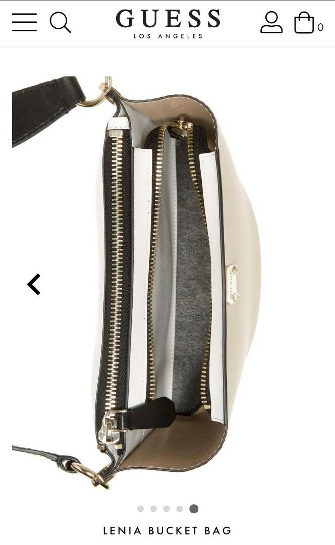 Guess lenia bucket best sale bag