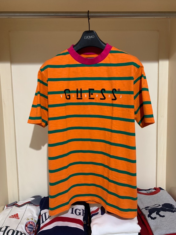 Guess x J.Balvin Vibras Tee Men s Fashion Tops Sets Tshirts