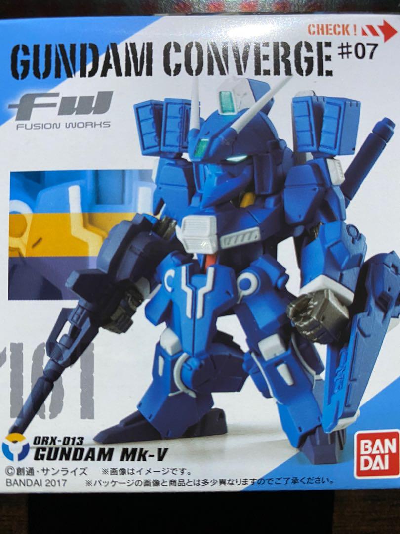 Gundam Converge 07 Gundam Mk V Toys Games Bricks Figurines On Carousell