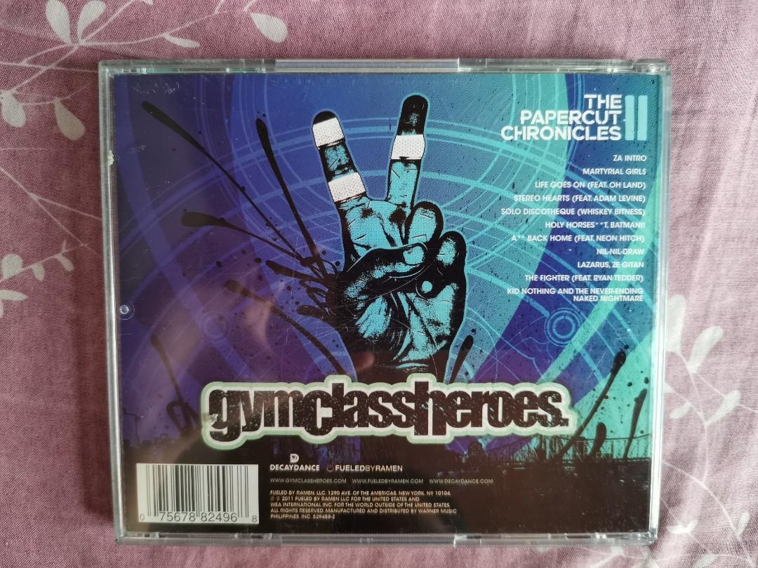 GYM CLASS HEROES  THE PAPERCUT CHRONICLE