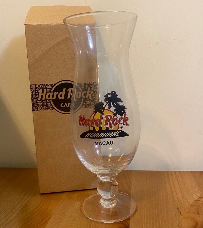 Hard Rock Cafe Macau Hurricane Glass 