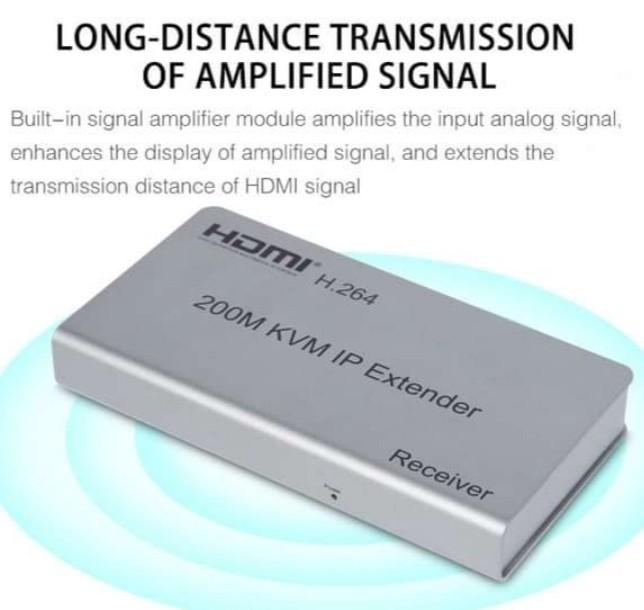 HDMI KVM Extender 200m (Category: Networking) located in Manila. Submitted by goodviber.corp (Listing ID 1014866265, Image 3). Description: .