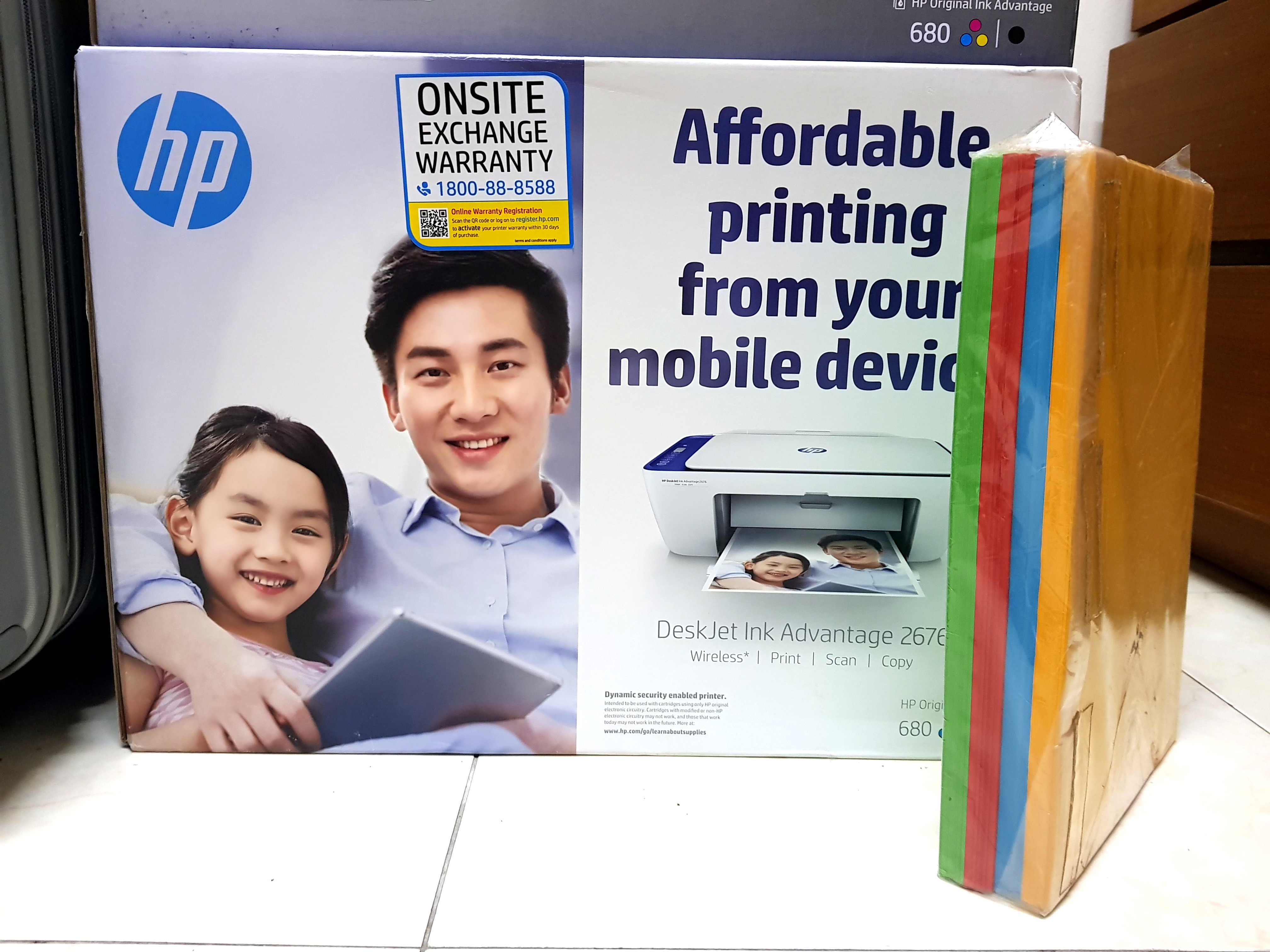 hp wireless printer 2676
