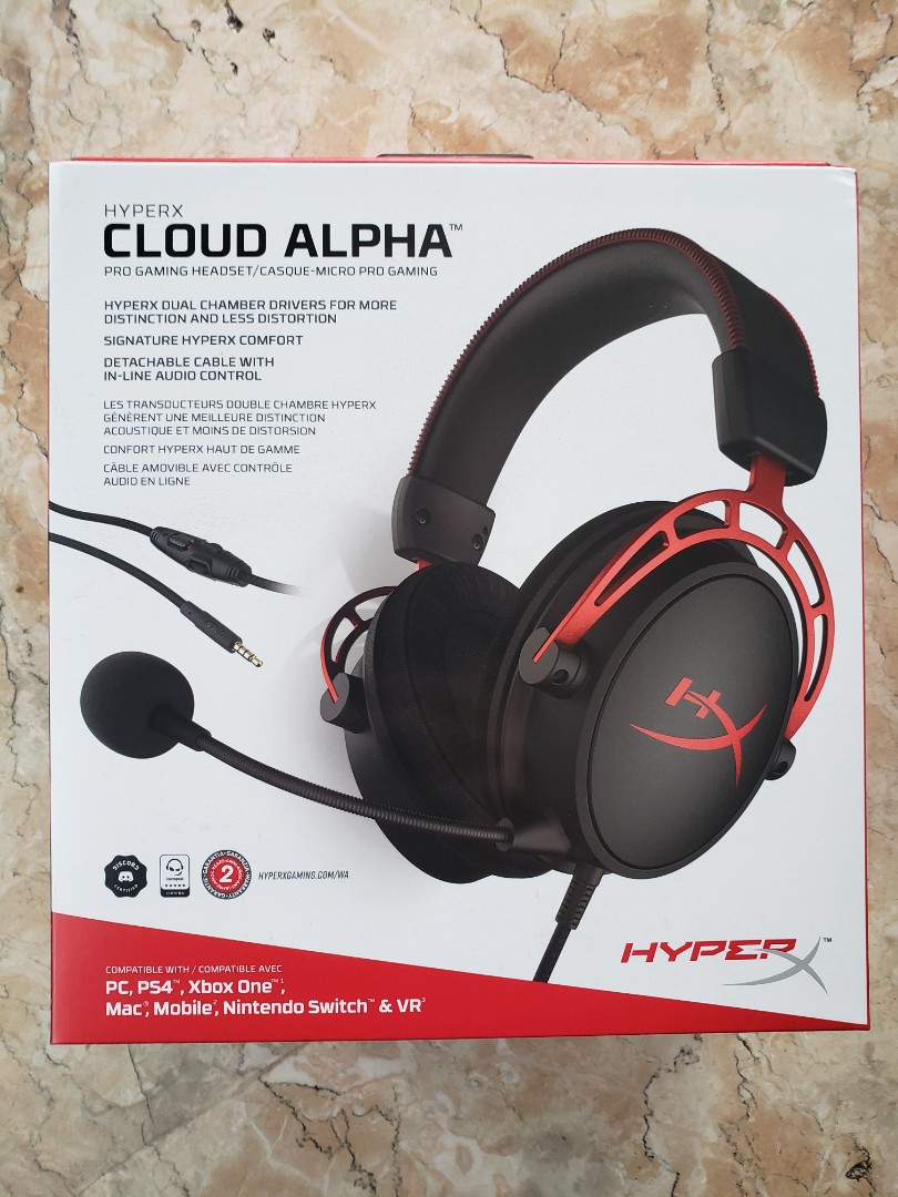 Hyperx cloud alpha, Audio, Microphones 