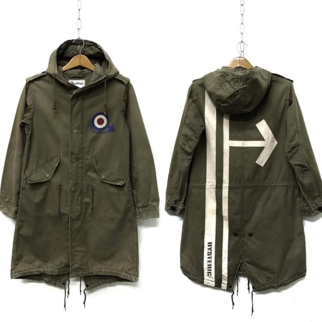 Hysteric Glamour Mod Style Fishtail Parka Jacket