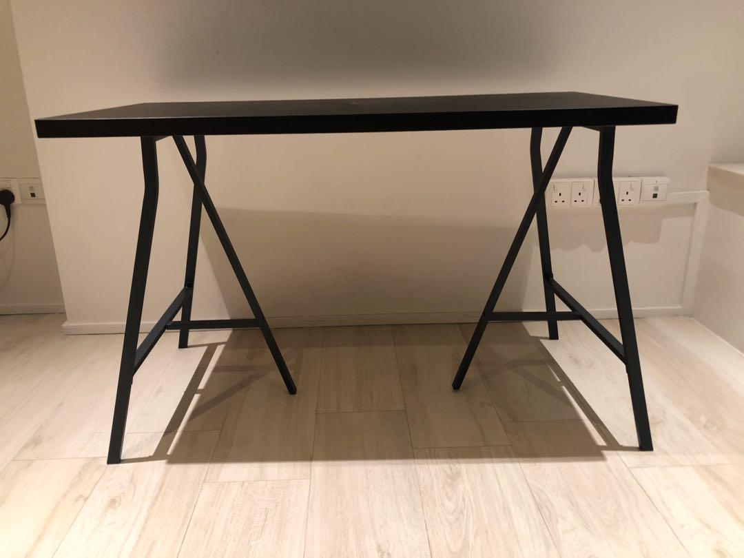 IKEA table top & trestles, Furniture & Home Living, Furniture, Tables