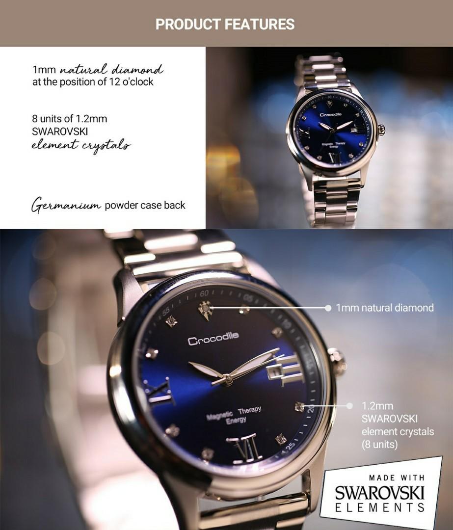 Cj wow shop crocodile hot sale watch