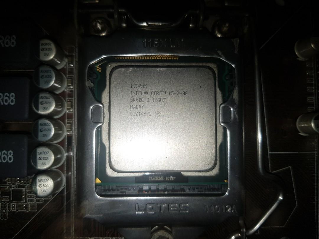 Intel Core I5 2400 Electronics Computer Parts Accessories On Carousell
