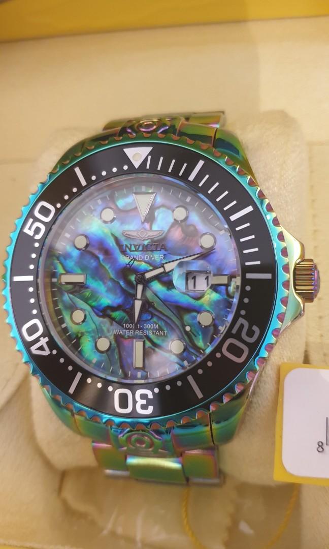 Invicta iridescent pro diver top