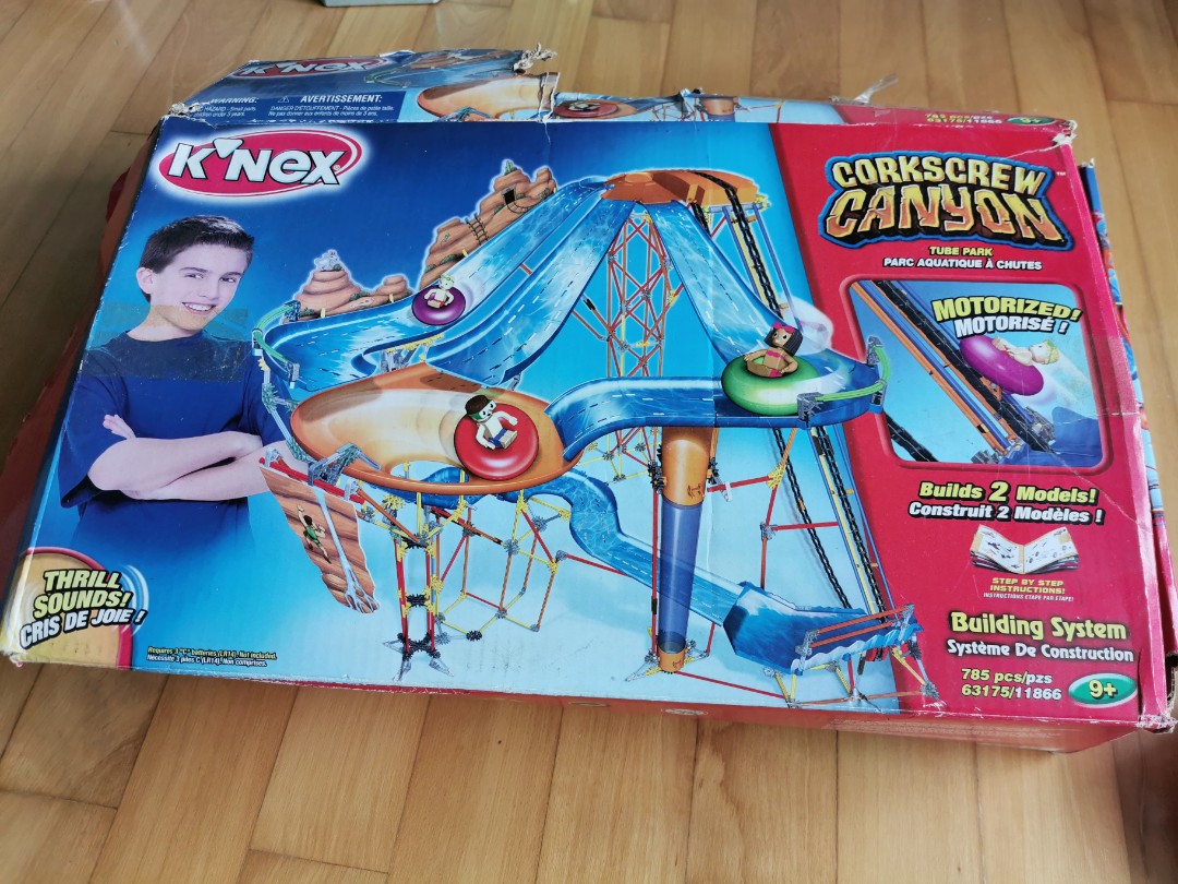 Knex corkscrew canyon new arrivals