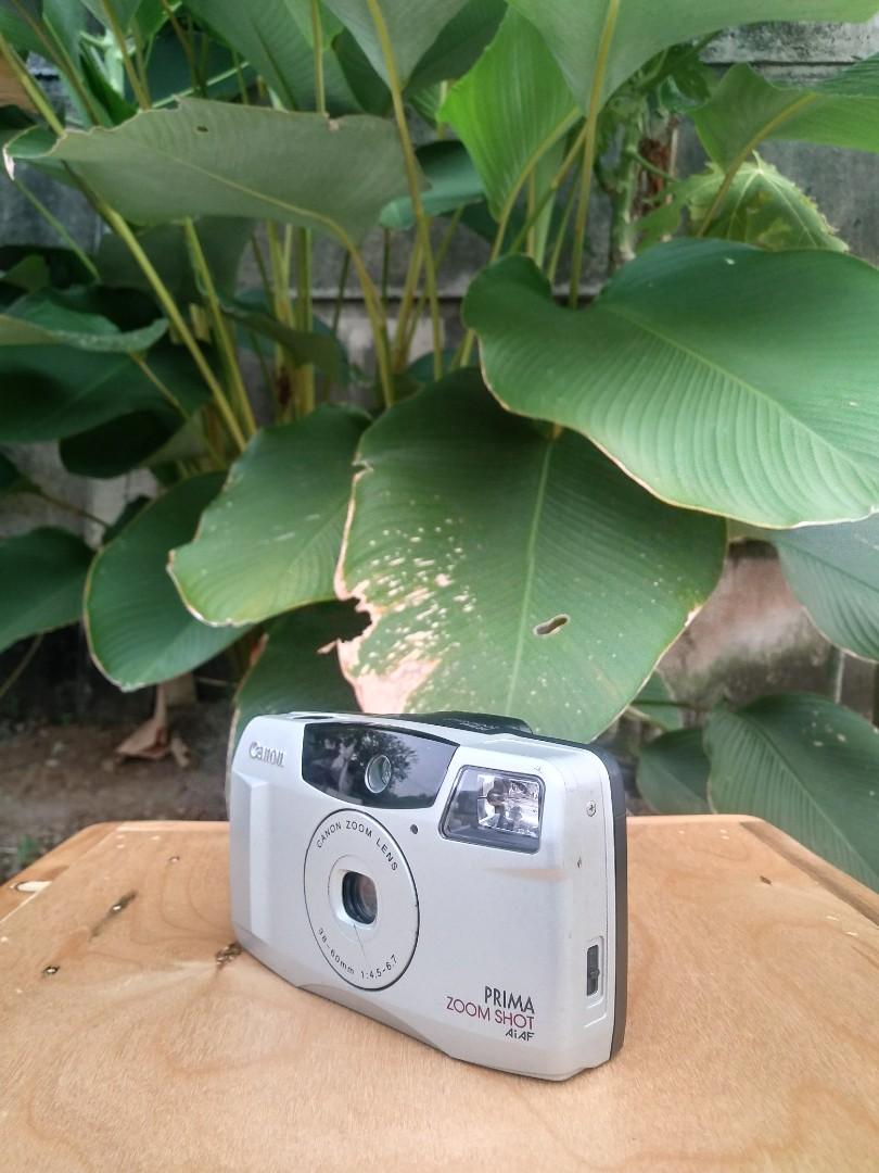 kamera poket matic canon prima zoom shot