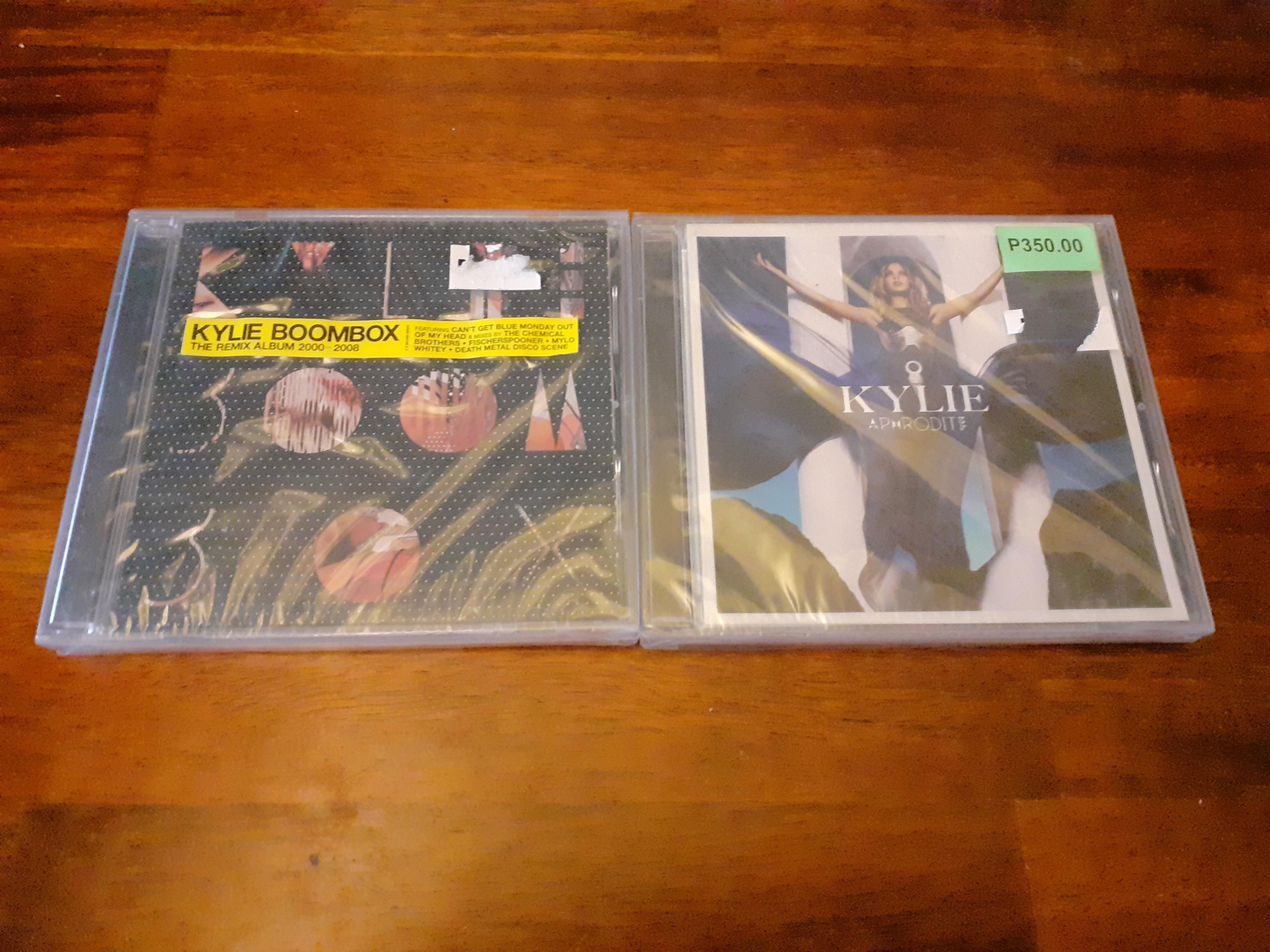 KYLIE MINOGUE Kylie BoomBox & Kylie Apphrodite, Hobbies & Toys, Music