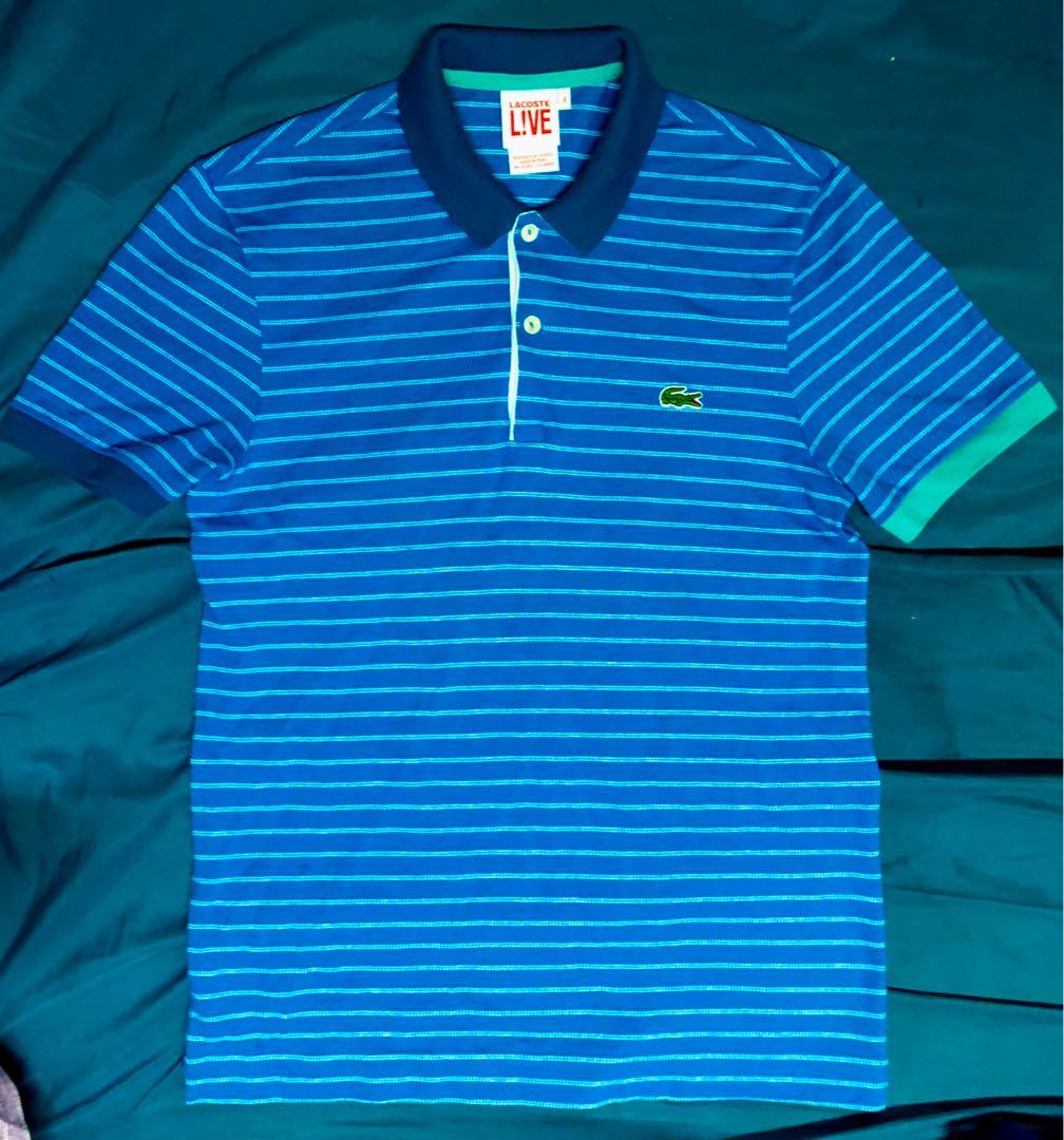 lacoste shirt size 50