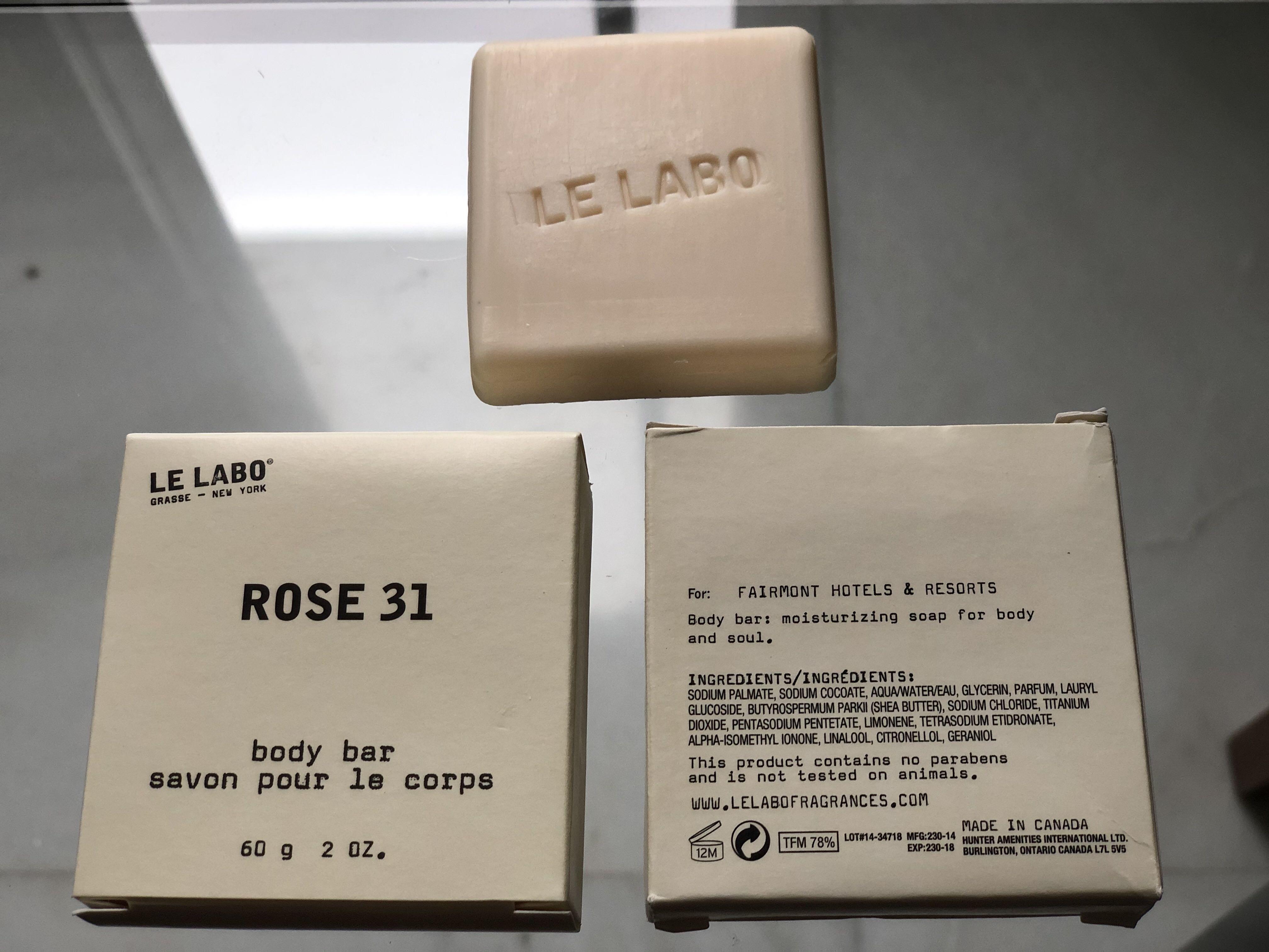 LE LABO ROSE 31 body bar (60g /2oz)