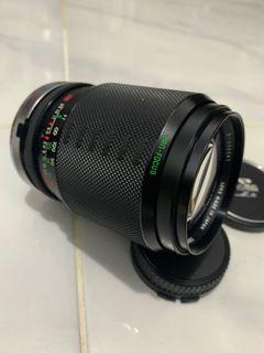 Lens : Sigma 135mm 2.8 for Canon C/FD Mount Camera