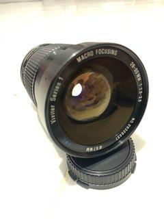 Lens : Vivitar 28-90mm F2.8-3.5 for Canon C/FD Mount Camera