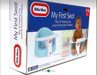 little tikes my first seat play n feeding tray