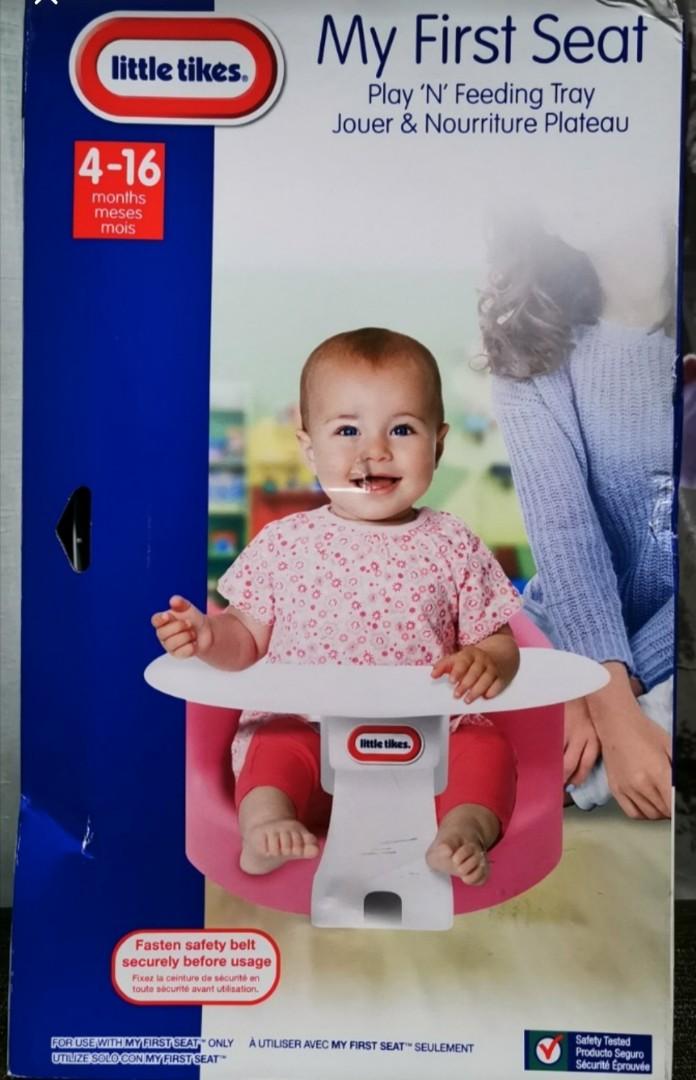 My first seat store play and feeding tray