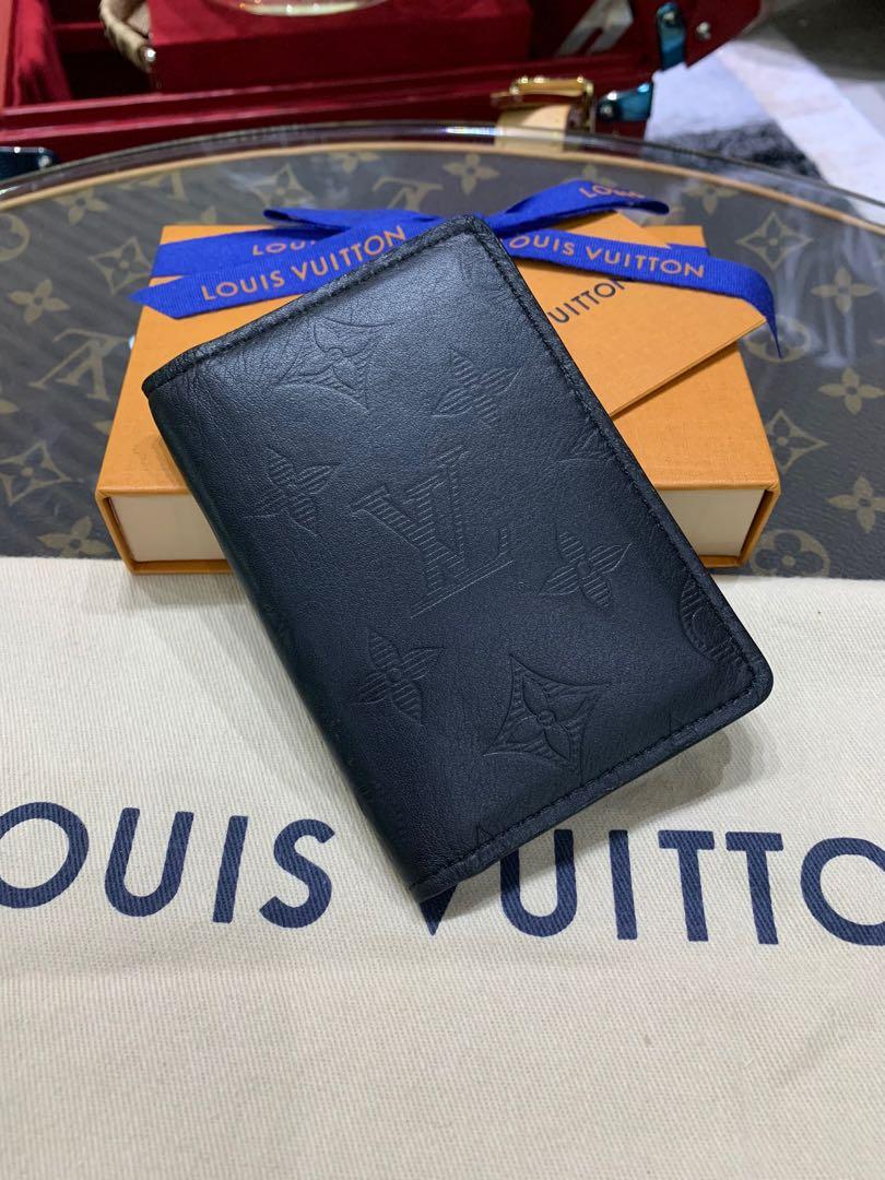 LOUIS VUITTON Pocket Organizer Monogram Shadow Leather, 2020, Luxury, Bags  & Wallets on Carousell