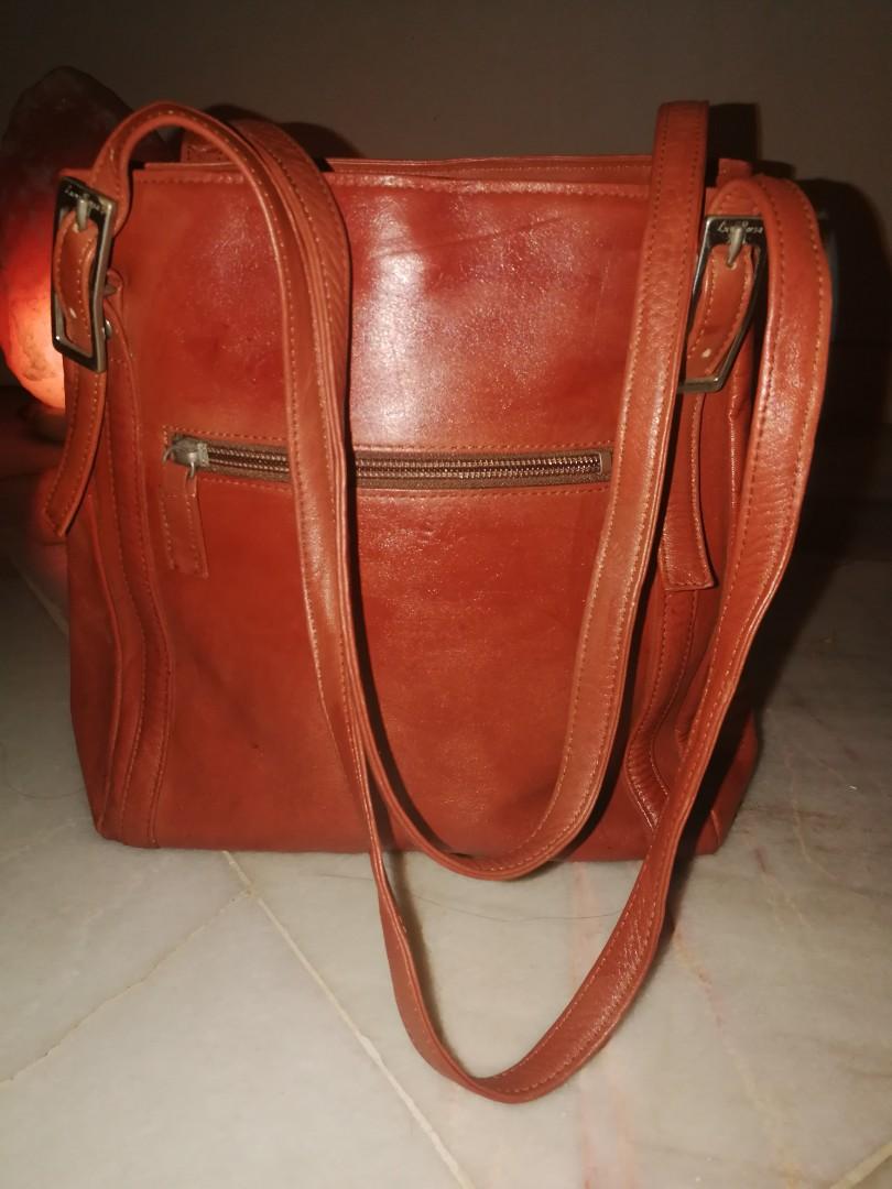 Luna Borsa Genuine Leather Shoulder bag Handbag Authentic Preloved