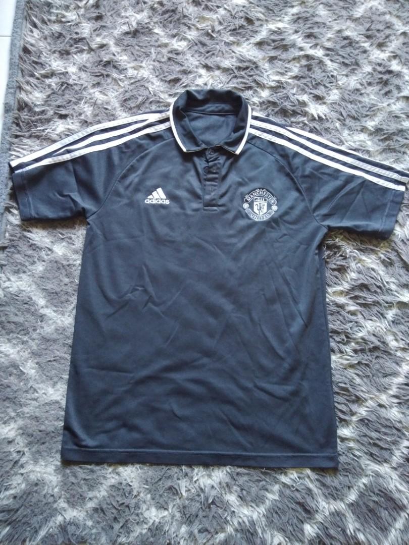 Manchester United Polo Shirt Men S Fashion Clothes Tops On Carousell