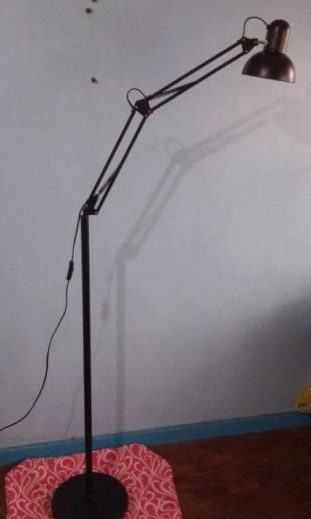 Minimalist Nordic Industrial Floor Lamp (Category: Lighting) located in Taguig. Submitted by rareatlas (Listing ID 1014863684, Image 3). Description: Floor lamp LED bulb not included IKEA like Very sturdy UPDATE! Stocks just arrived 3rd week of 2021 Good for condo living, work from home and/or online class H 73 inches Base diameter 11.5 inches For pick up in North Signal Taguig near BGC Mode of Payment Metrobank, Landbank and GCash.