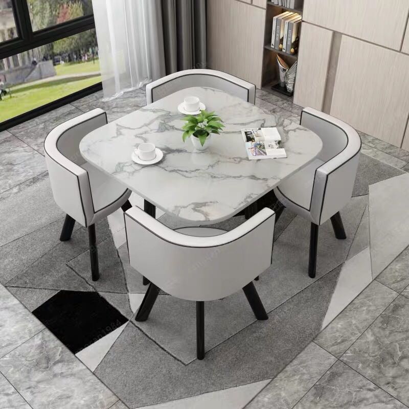 Modern Round Dining Table Furniture Home Living Tables Sets On Carou Modern Round Dining Table Furniture, Modern Round Dining Table For 4