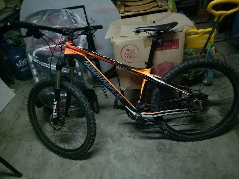 Mountain peak sales evolution frame