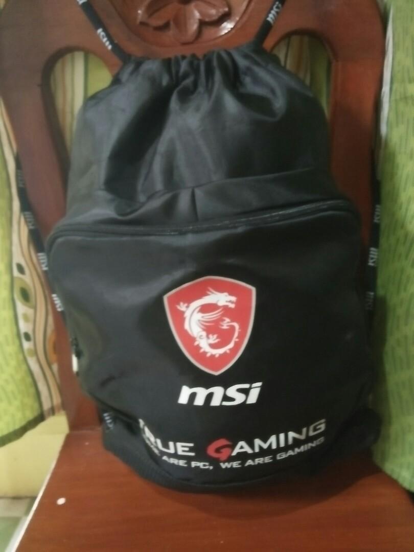 Msi gaming string bag on sale