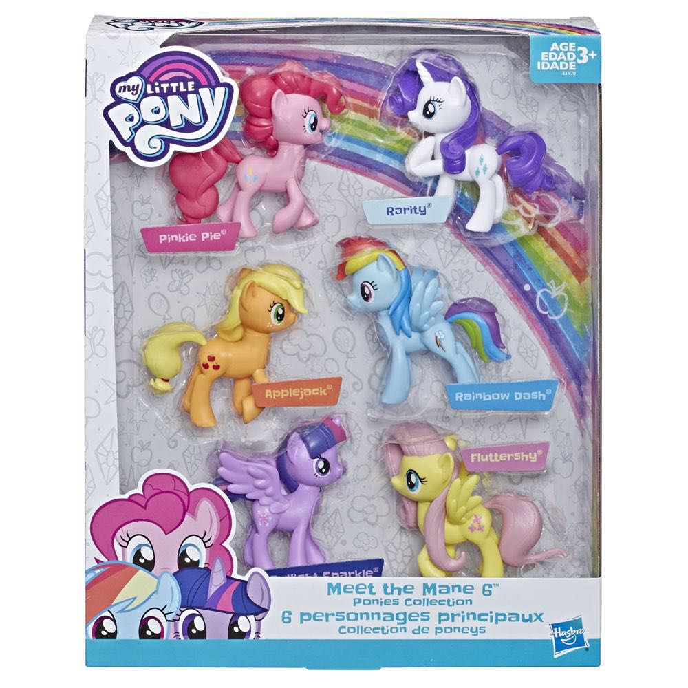 My Little Pony Meet The Mane 6 Ponies Collection Hobbies And Toys Toys