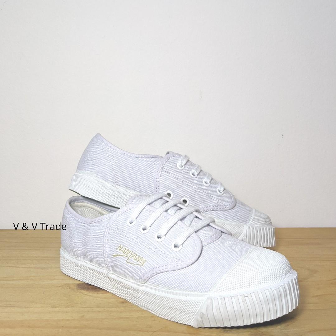 Nanyang White Shoes Women s Fashion Footwear Sneakers on Carousell