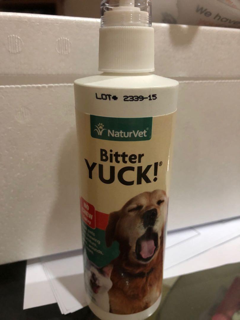 Bitter yuck outlet on wound