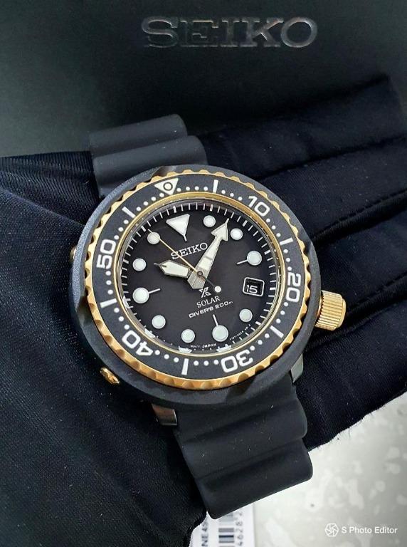 Seiko golden tuna solar sale
