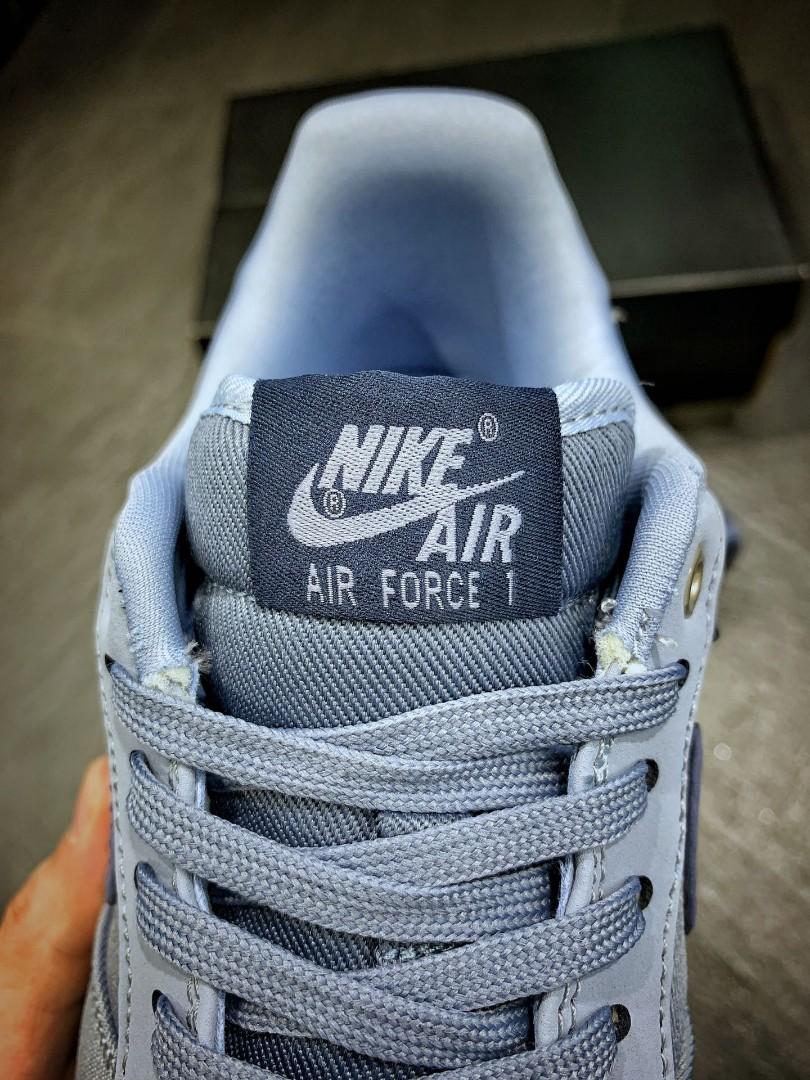 Air force 1 sales junior grey jewel