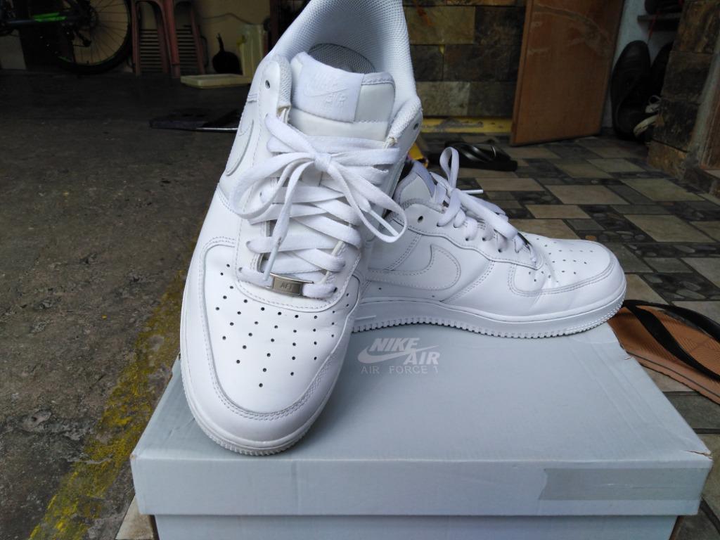Air force 1 white 10.5 clearance